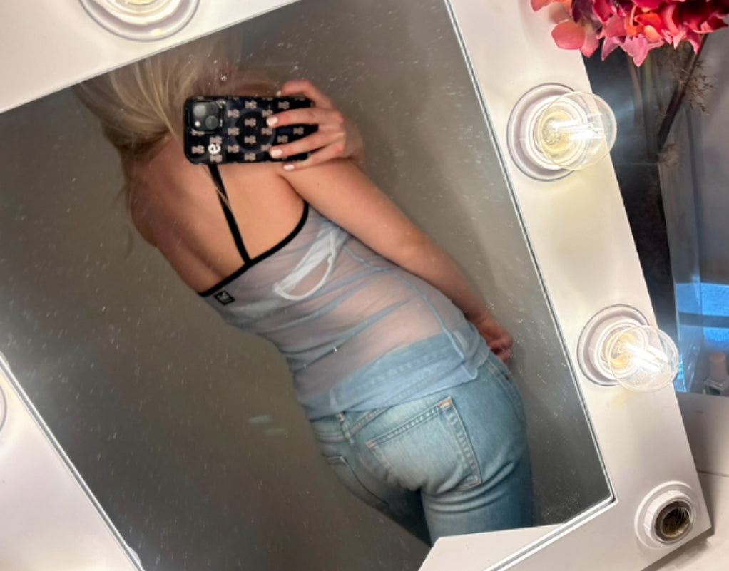 D&G Sheer Mesh Slip Cami