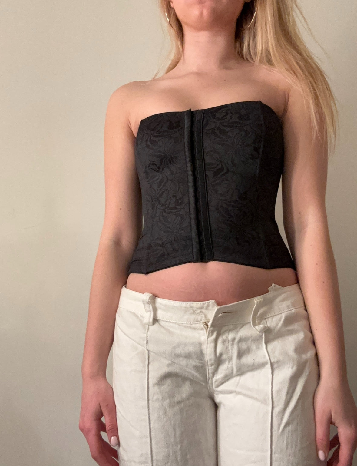 Brocade Corset Top