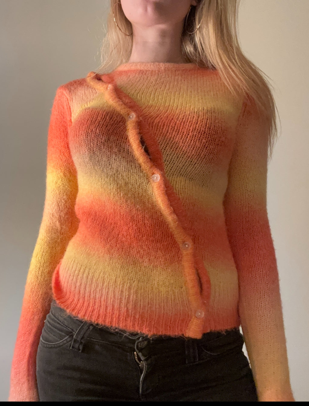 Sunset Ombré Cardigan