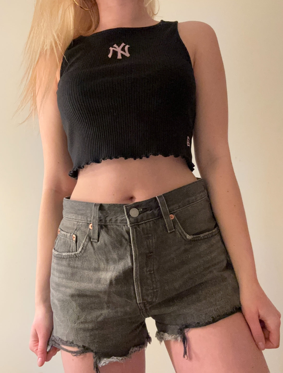 New Era NY Yankees Crop Top
