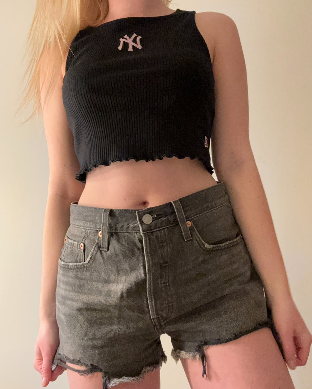 New Era NY Yankees Crop Top