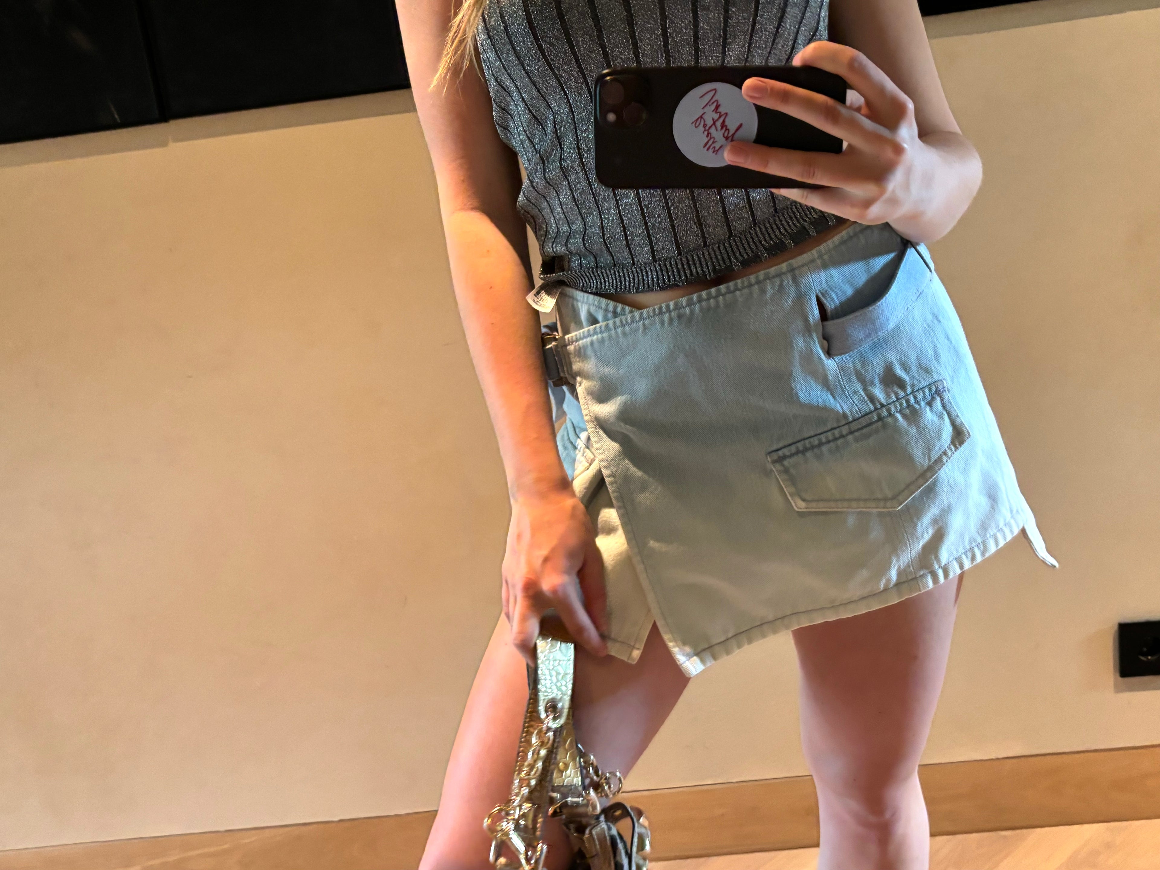 Dion Lee Ombré Cargo Skirt