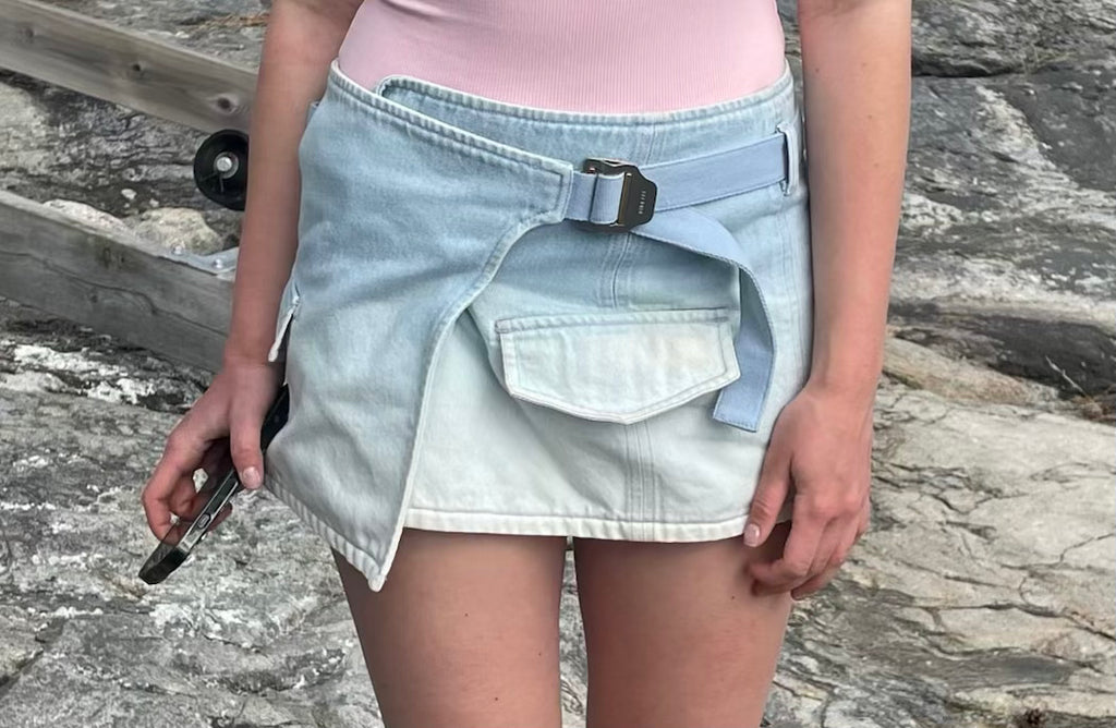 Dion Lee Ombré Cargo Skirt