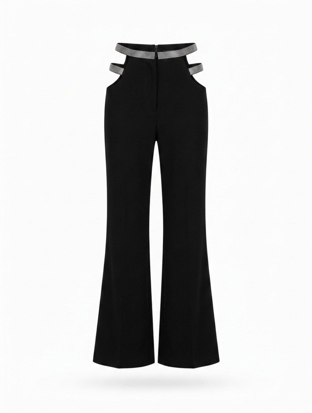 I Am Gia Crystal Cutout Flares back