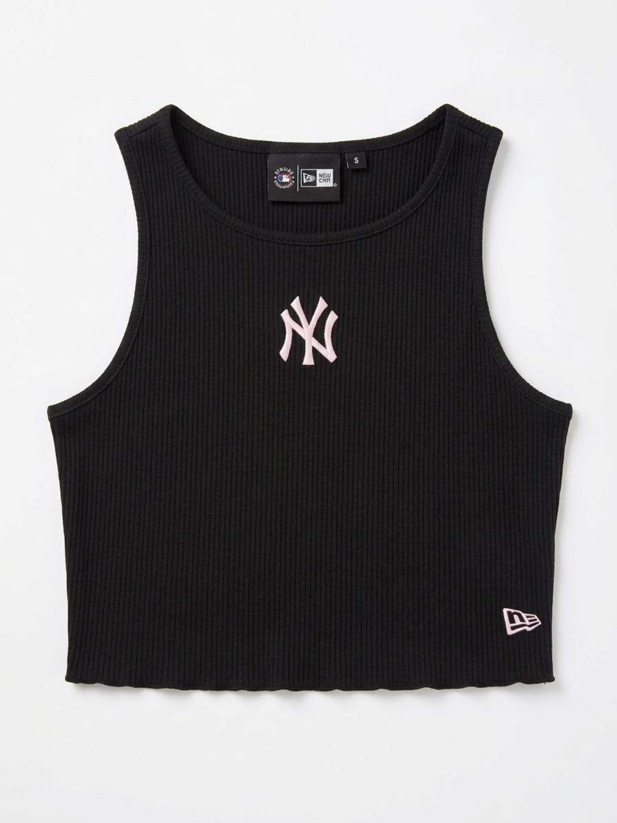 New Era NY Yankees Crop Top front