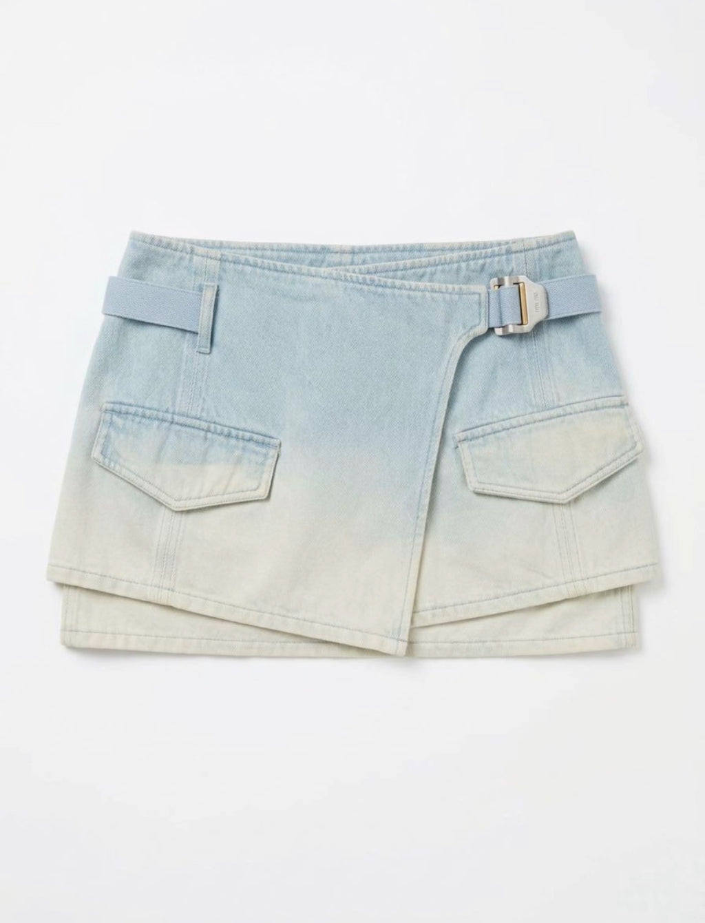Dion Lee Ombré Cargo Skirt front