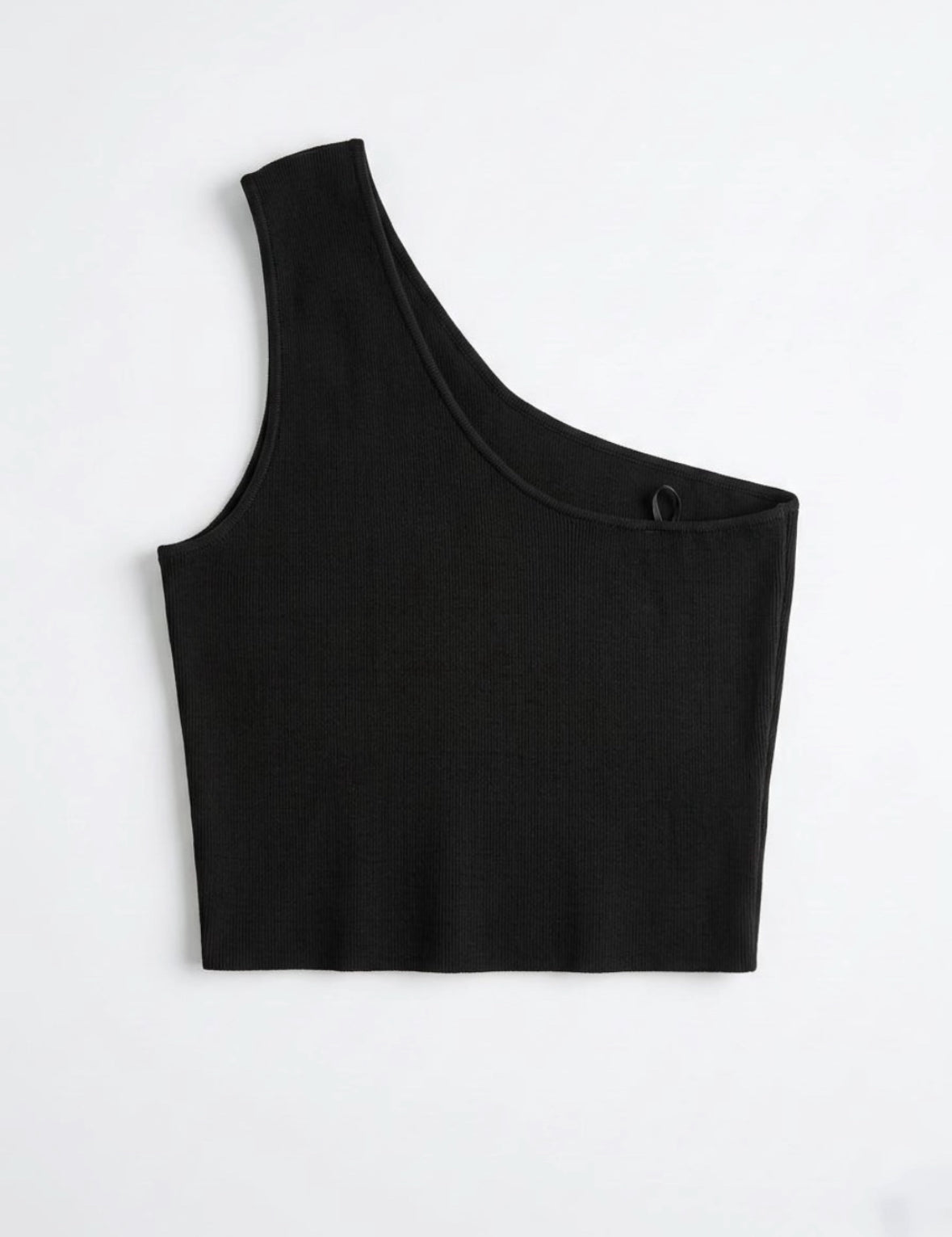 Crystal Cutout One-Shoulder back